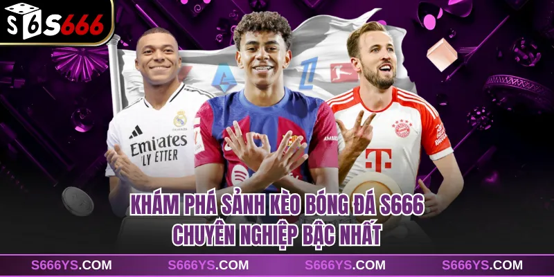 Khám phá sảnh kèo bóng đá S666 chuyên nghiệp bậc nhất